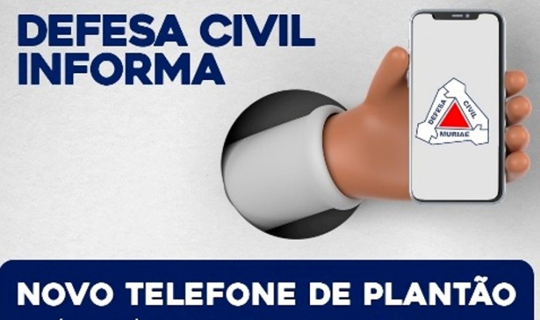 Defesa Civil tem mudança do telefone de plantão