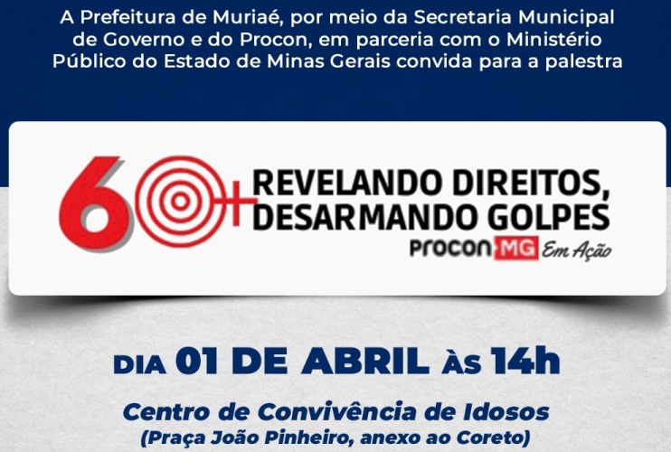 Palestra “Revelando Direitos e Desarmando Golpes”