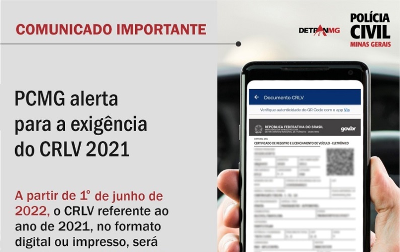 CRLV 2021: obrigatório a partir de 1º de junho