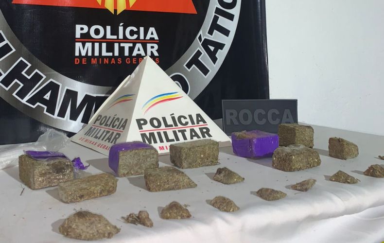 Polícia Militar apreende droga no bairro Padre Tiago