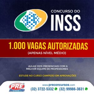 Concurso do INSS: é hora de se preparar