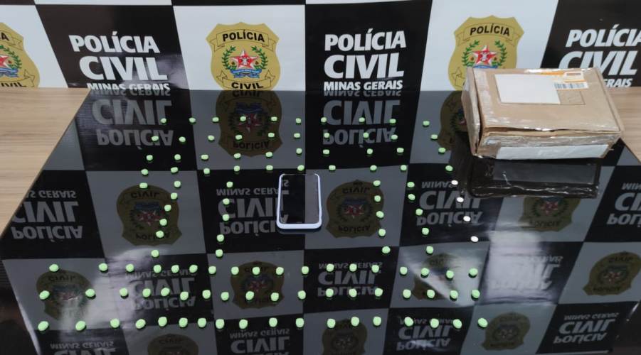 Polícia Civil apreende 116 comprimidos de ecstasy