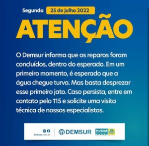 Comunicado: Demsur 