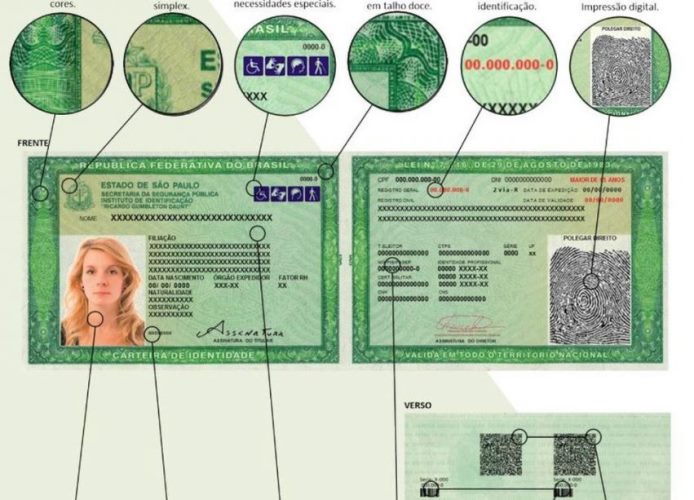 Nova carteira de identidade começa a ser emitida na próxima semana