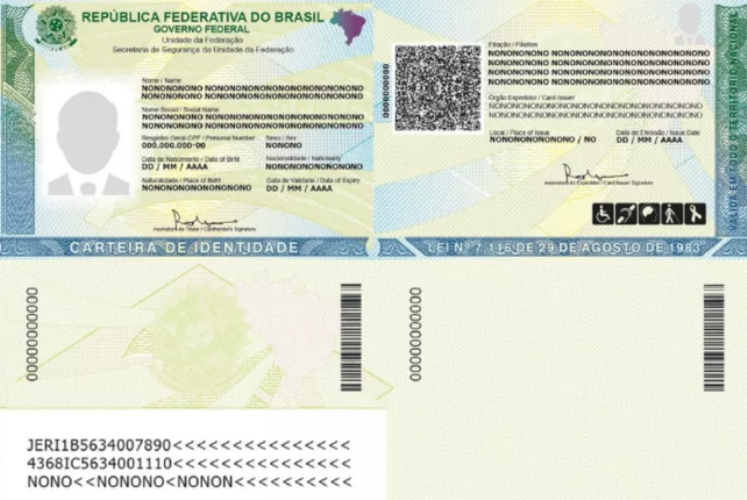 Carteira de Identidade Nacional ainda não chegou a Minas