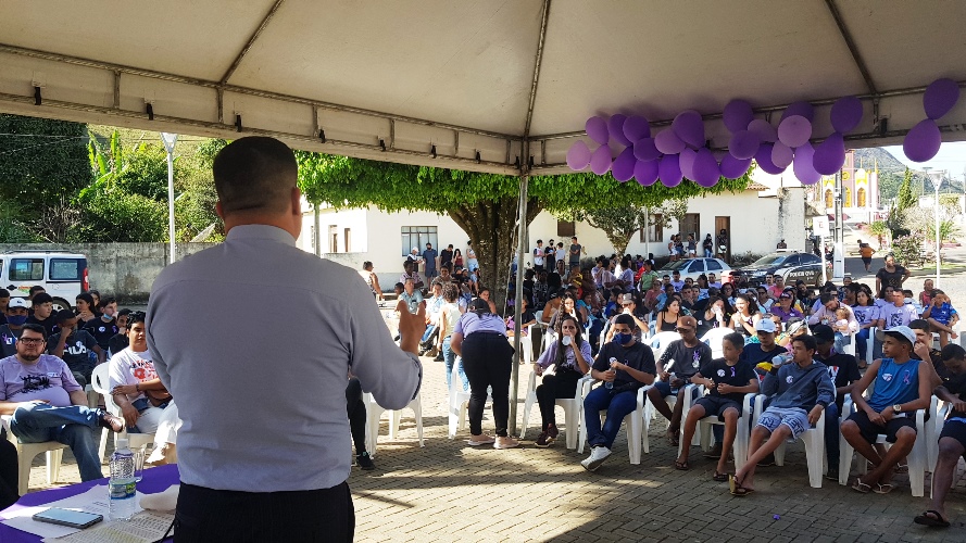 “Agosto Lilás” em Pedra Dourada