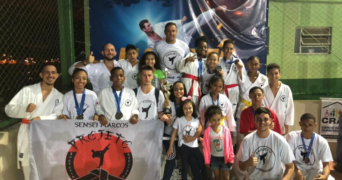 Projeto Karatê de Muriaé é vice-campeão em Astolfo Dutra