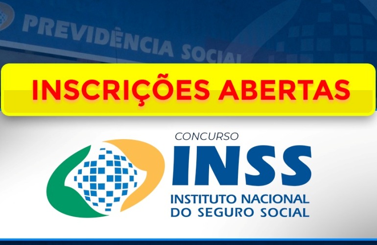 Inscrições abertas para a prova do INSS