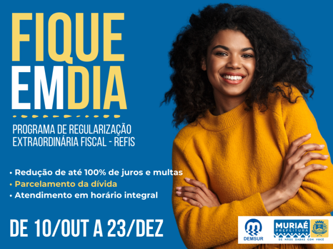 Fique em Dia com o programa para reparcelar dívidas