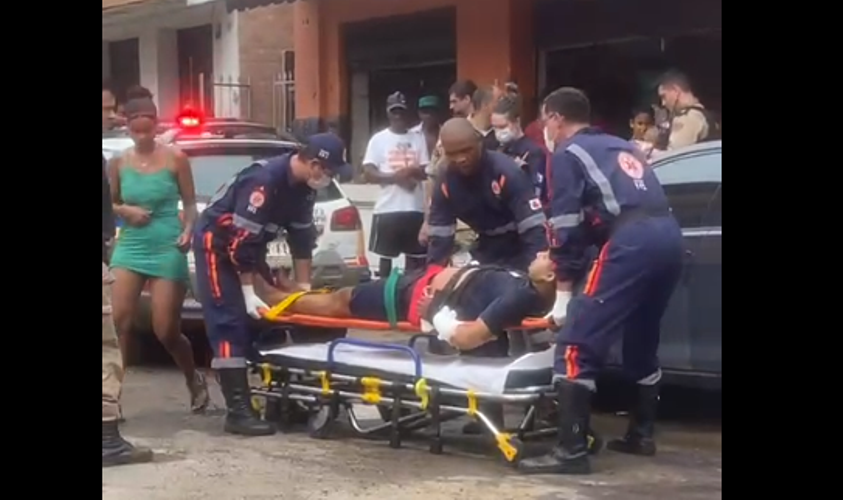 Homem baleado no bairro Encoberta