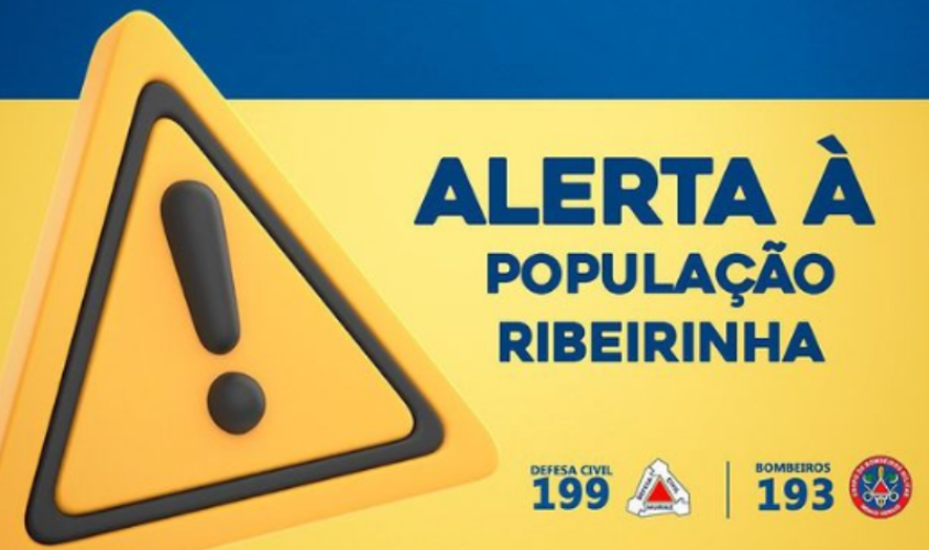 Alerta a População Ribeirinha