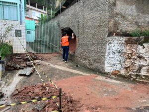 Itamuri é atingido por forte temporal