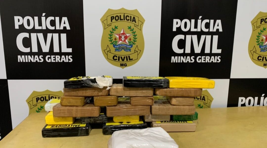 Polícia Civil apreende quase 40 Kg de drogas