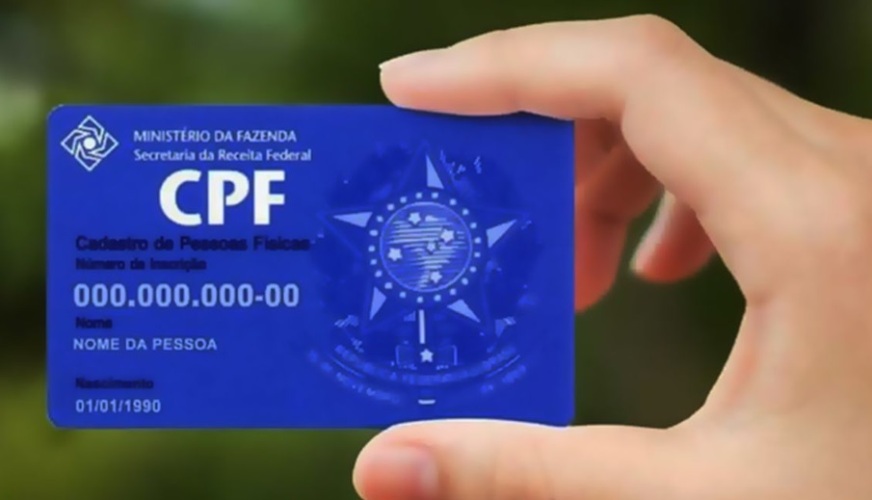 CPF será o único registro geral de identificação