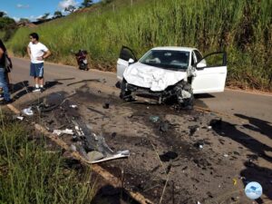 Grave acidente na Estrada Muriaé-Miraí