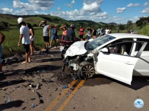 Grave acidente na Estrada Muriaé-Miraí