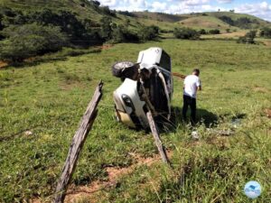 Grave acidente na Estrada Muriaé-Miraí