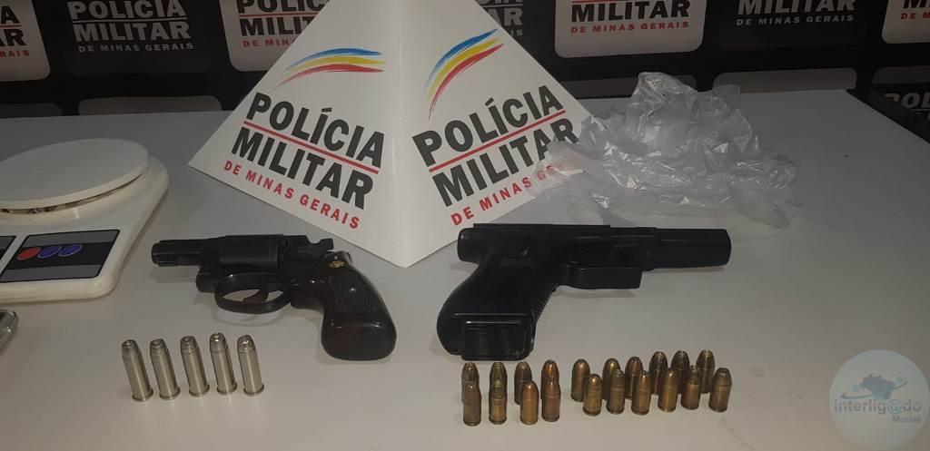 Polícia Militar prende suspeito e armas