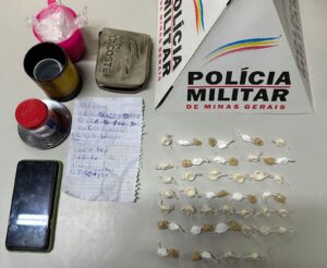 PM apreende droga em Patrocínio