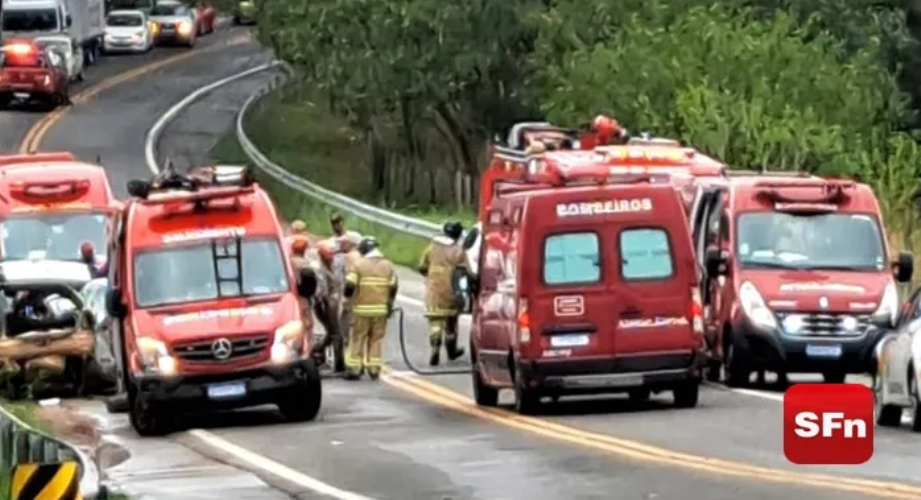 Morador de Muriaé morre em acidente na BR 356