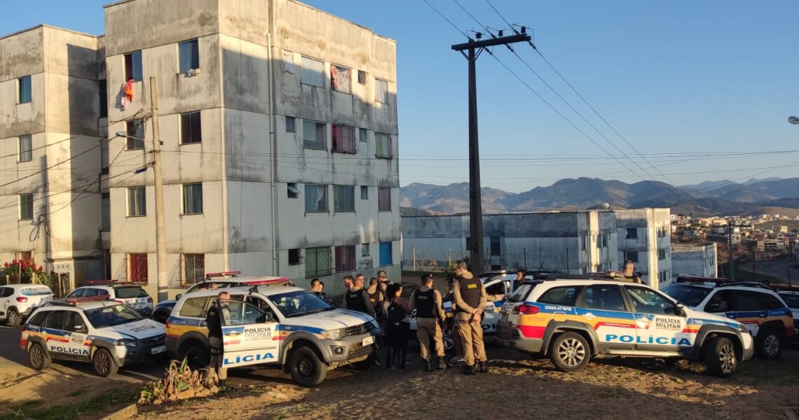 Cinco detidos em operação da PM