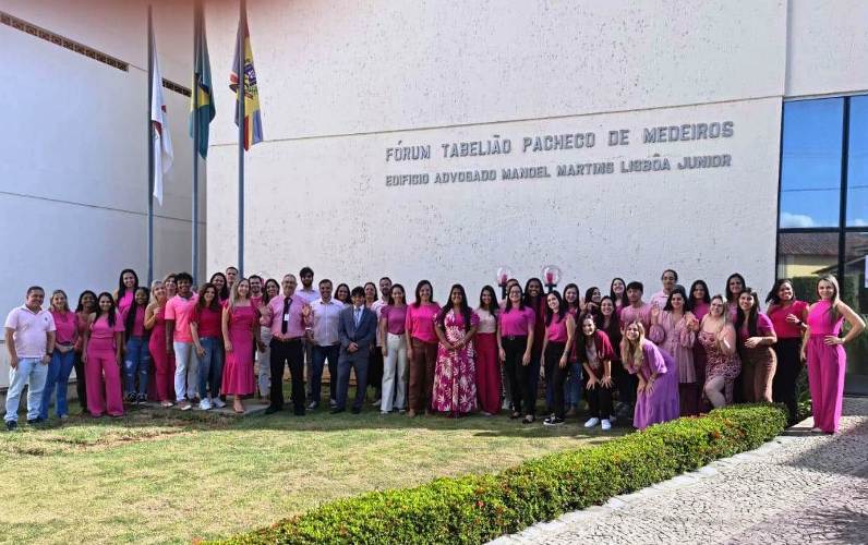 Fórum de Muriaé promove o Outubro Rosa