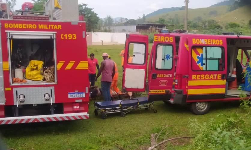 Motociclista sofre grave acidente no Divisório