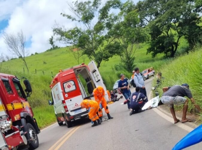 Ciclista morre em acidente na BR 356