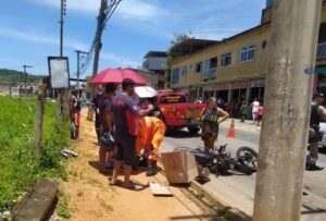 Motociclistas feridos em acidente no José Cirillo