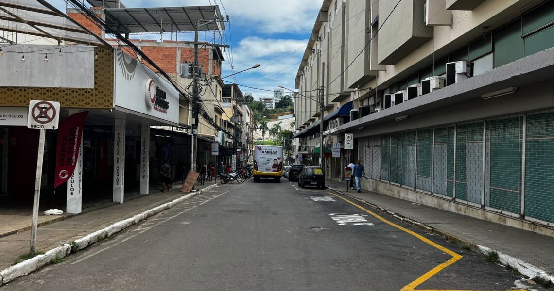 Trânsito impedido no Centro a partir de segunda (15)