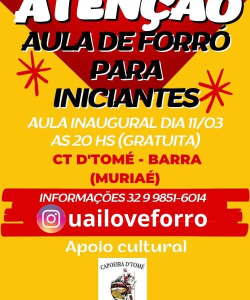 Vem ai o “Uai love forró”