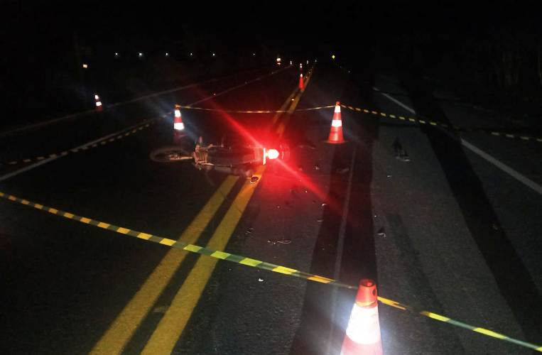 Homem morre após queda de motocicleta