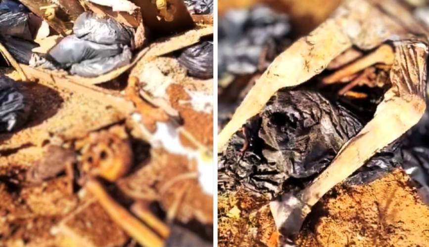 Carangola: ossada humana encontrada em lixão
