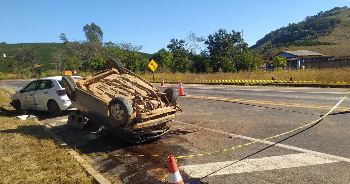 Duas pessoas morrem em acidente na BR 116