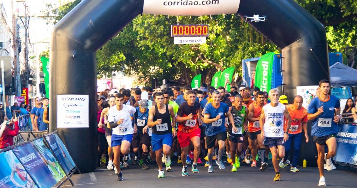 Faminas Running reúne mais de 600 atletas