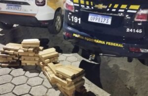 Suspeito de descartar 100kg de maconha é preso 