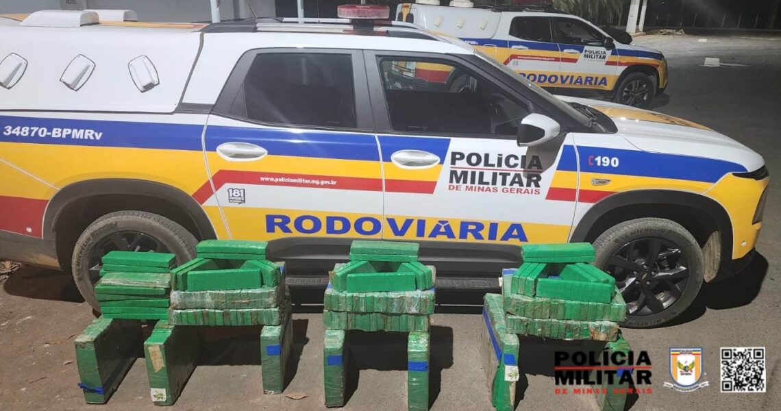 Polícia Militar Rodoviária apreende veículo com droga