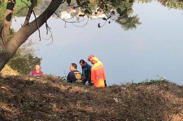 Corpo encontrado no Rio Muriaé