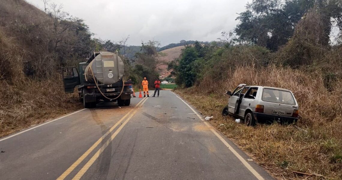 Morador de Boa Família morre em acidente na MG-111