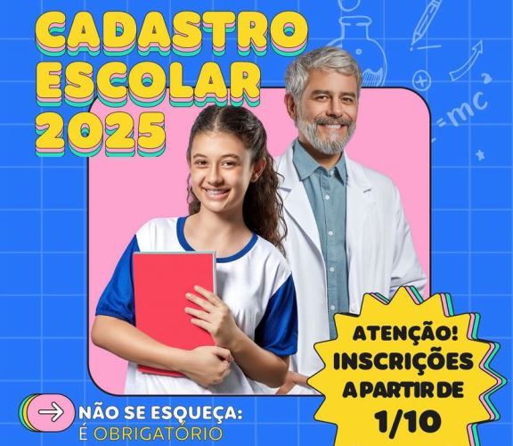 Cadastramento Escolar 2025