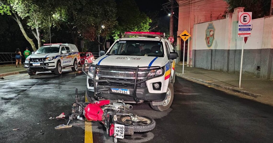 Fuga, colisão e prisão após perseguição policial