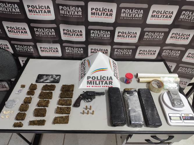 Polícia prende suspeitos, drogas e arma no Encoberta