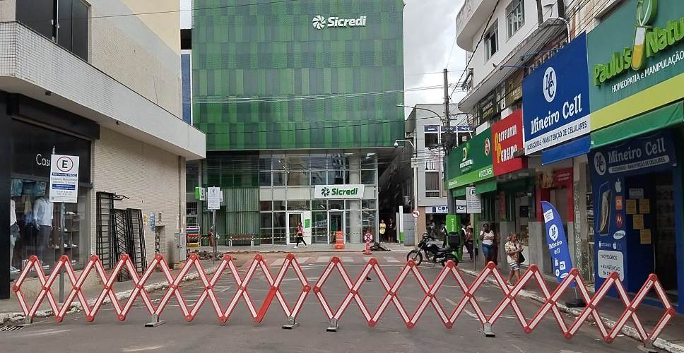 Interdição no Centro muda trânsito a partir desta segunda