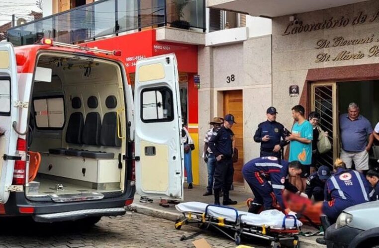 Homem fica ferido após ser espancado