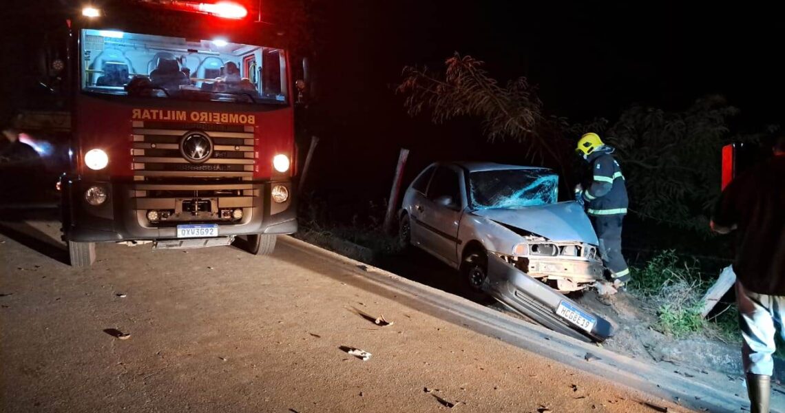 Grave acidente em Boa Família