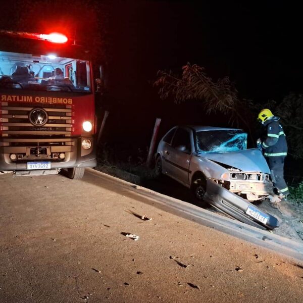 Grave acidente em Boa Família