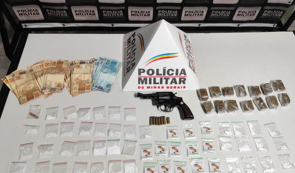 PM prende homem suspeito de Delivery de drogas