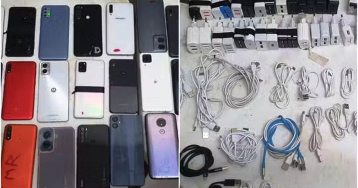 Drogas e celulares apreendidos no Complexo Penitenciário