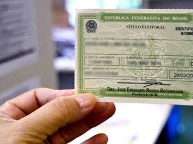 Termina na segunda prazo para regularização do título de eleitor