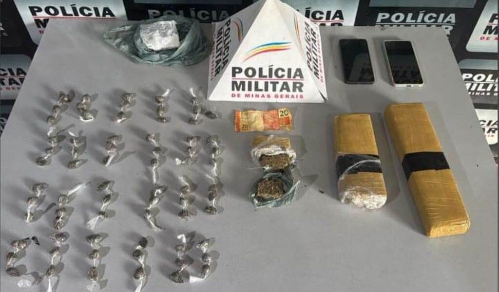 Divino: dois suspeitos são detidos com drogas
